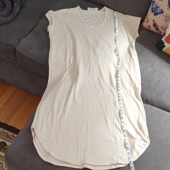 FP Beach Free People Elegant Cream Maxi Dress Size Small - Picture 7 of 13